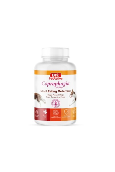 Bio PetActive Coprophagia Dışkı Yeme Önleyici Tablet 90 gr 60 adet
