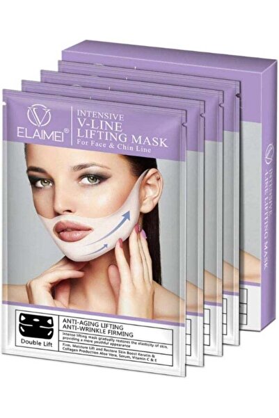 ELAIMEI Intensive V-Line Facelifting Mask for Face & Chin Line, Anti-Aging & ...