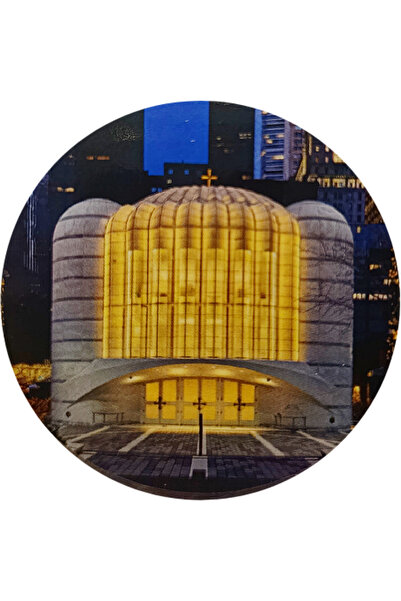 Bestgifts Γυάλινος μαγνήτης 50 χιλιοστά (Είσοδος Εκκλησίας Αγίου Νικόλαου)
