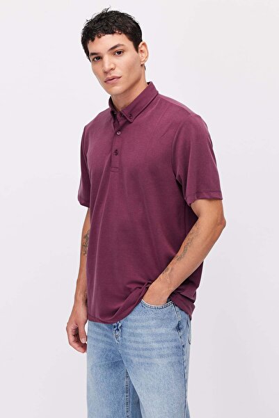 PAULMARK Men's Casual Polo Neck T-Shirt