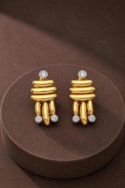 New Obsessions Perus Geom Minimal Earrings