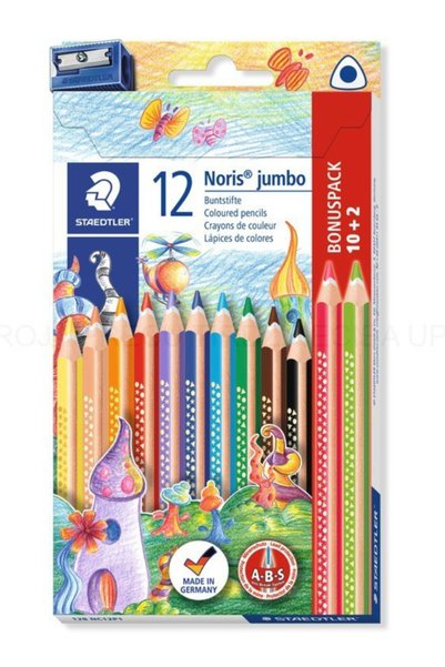 Generic Brand Coloured pencil Noris Jumb