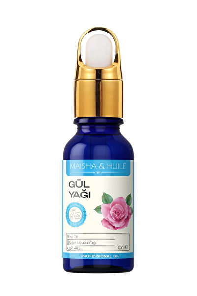 maisha&huile Gül Yağı (Uçucu) 10 ML - Doğal Bitkisel Bakım Yağı Saç Ve Cilt B...