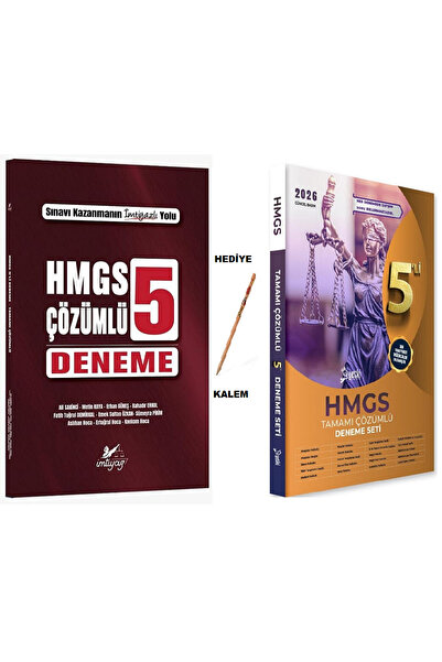 Yetki Yayıncılık İmtiyaz 2026 HMGS Tamamı Çözümlü 5 Deneme+YETKİ HMGS 5 DENEM...