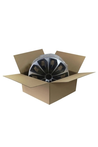 NO BRAND 4x Action Silver capace universale pentru roți auto de 14 inch