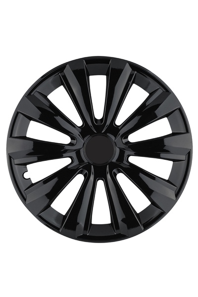 Delta 4x Capace universale negre de 14 inch pentru butuci de roată auto
