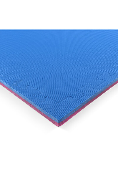 Amila Δάπεδο Προστασίας EVA Πλέξη 100x100cm 2cm Κόκκινο-Μπλε