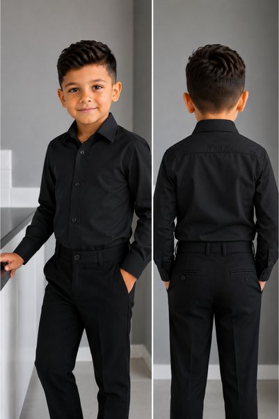 baby kids colors Boy's Long Sleeve Shirt
