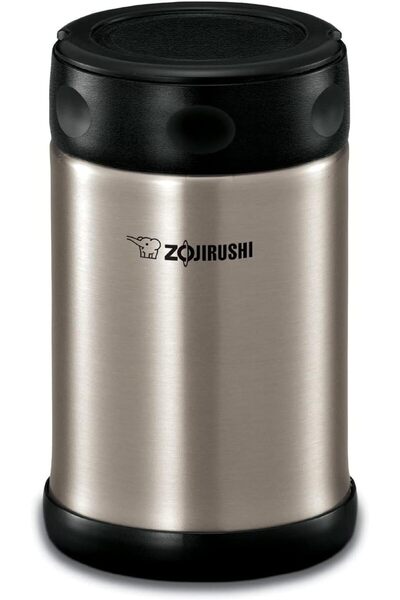 ZOJIRUSHI SW-EAE50 Vakumlu Paslanmaz Çelik Yemek Termosu Kabı 0.5L Gümüş Rengi