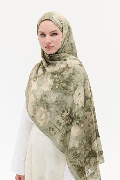 cs camellia scarf Σάλι Ατλαντίς Κράς - Χακί