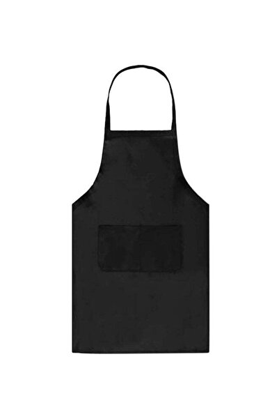 Generic Big Pocket Adult Kitchen Apron Black 10x5x10cm