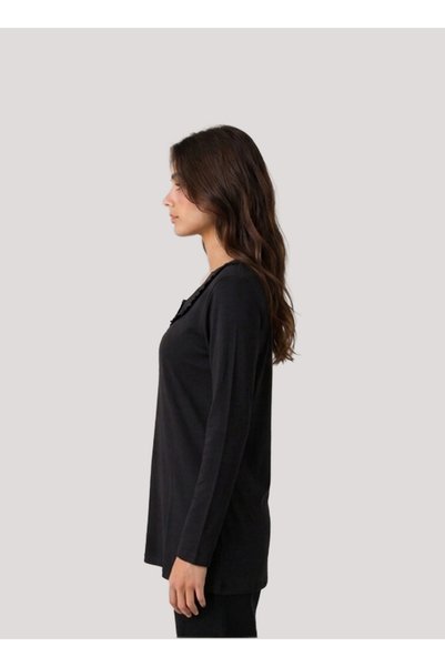 Trendingsize 100% Cotton Women's Blouse with Button Details