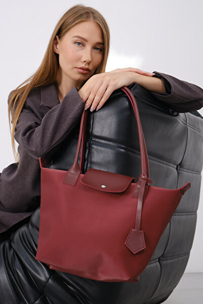 ALTUDA Women's Zippered Shoulder Bag Long