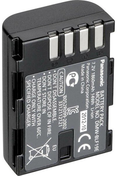 PANASONIC Μπαταρία Φωτογραφικής Μηχανής DMW-BLF19E Ιόντων Λιθίου (Li-Ion)