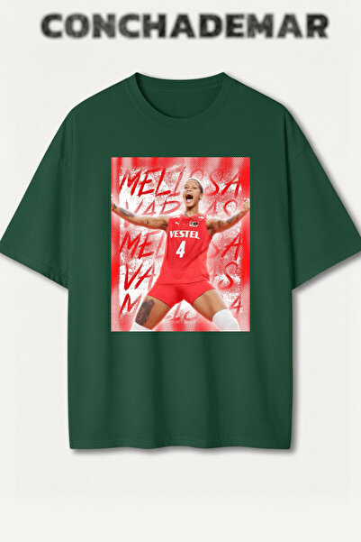 Vordevia Sultans of the Net Printed Premium Oversize Cotton T-Shirt