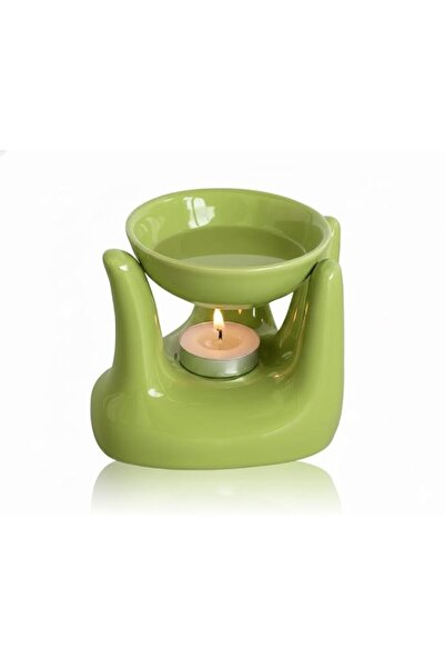 Generic Brand ABC Ceramic Hand Type Oil Burner for Home, Office, Tea Light Ca...