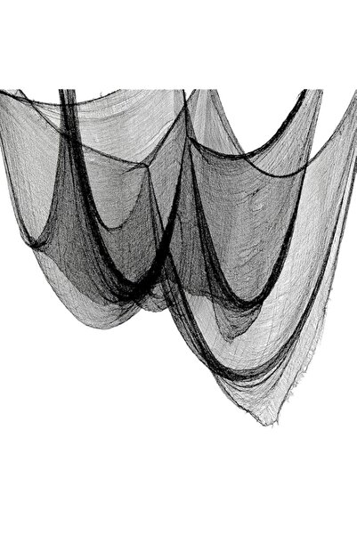 Generic Bukela 5 Pcs Black Gauze Netting Fabric (30x72 Inch) - Spooky Gothic ...