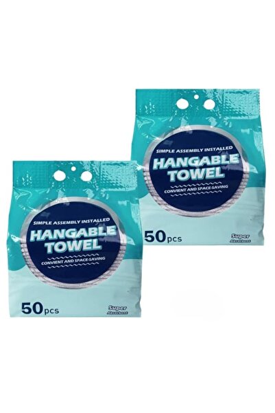 Generic YelaJoy 100 Pack Microfiber Dish Towels Hanging Bags 8.7x8.7 in - Lin...