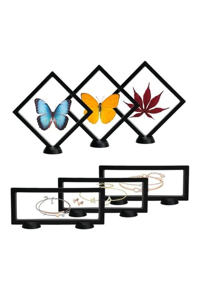 Generic EsLuker.ly Set of 6 3D Floating Frame Display Case, Floating Display ...