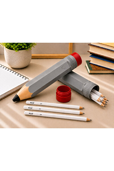 farist Giant Pencil-Shaped Pencil Case – 32X6 cm Decorative 3D Printing Pen H...