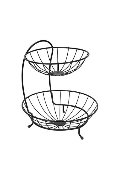 Generic Royalford 2 tier Fruit and vegetable basket Stand RF13044 Heavy steel...