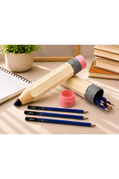 farist Giant Pencil-Shaped Pencil Case – 32X6 cm Decorative 3D Printing Pen H...