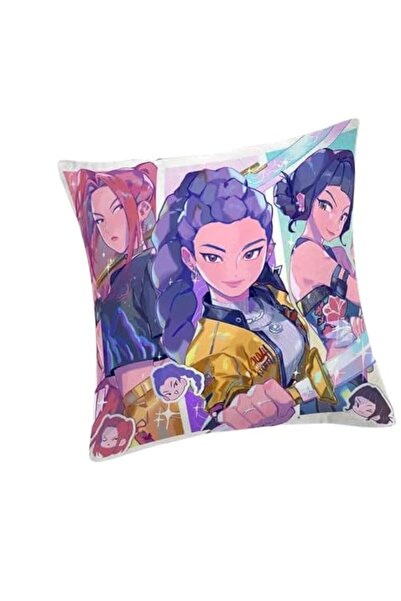 Generic Anime Manga Style Decorative Throw Pillow Cover, Demon Band Design, C...
