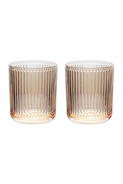 Generic Gaolinci 2 Pcs Glass Tumbler Cup,Toothbrush Holder, Bathroom Cups, 10 oz