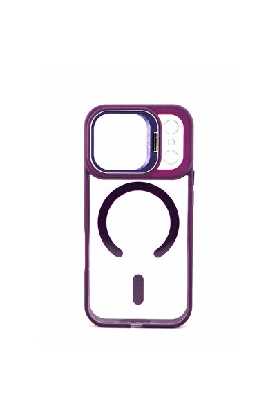 Generic Brand Θήκη Προστασίας Smartphone, MagSafe, Μωβ/Σκούρο, Μεταλλική Βάση...