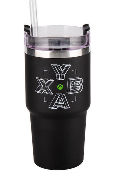 Paladone Xbox Ανοξείδωτο Θερμός Μπουκάλι 600ml Μαύρο Κωδικός: PP14597XB