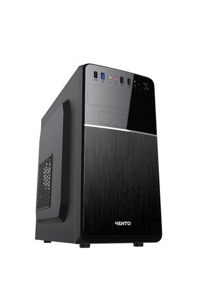 VENTO TML0117 Mid Tower, Peak 400W Siyah, ATX Kurumsal KASA