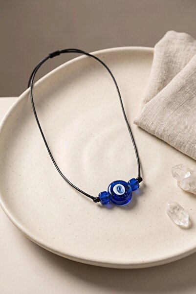 TakÇalıştır Handmade Bohemian Evil Eye Necklace