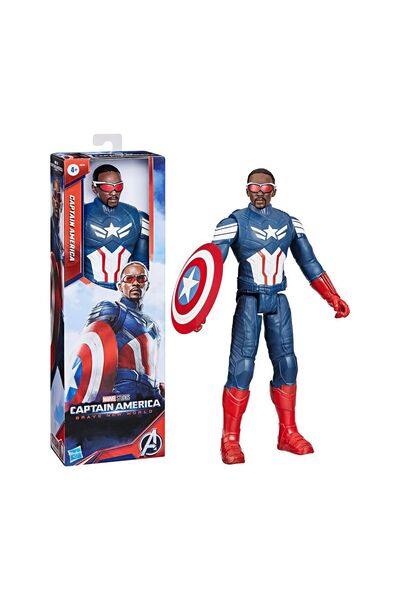 Hasbro Marvel Captain America: Brave New World - Figurină de acțiune Sam Wils...