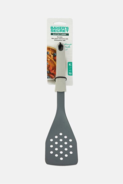 Baker's Secret Nylon Slotted Turner, Grey
