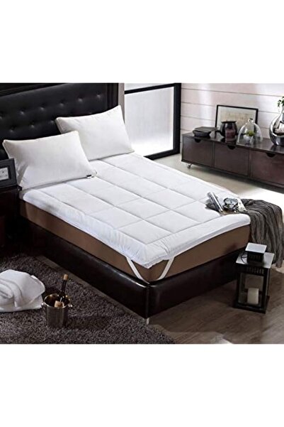 Generic RISHAHOME Mattress Topper | Super King Size | Soft White | Microfibre...