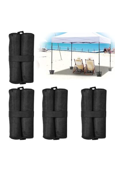 Generic Patio Umbrella Base Weight Bag, 18" Round Sand Stand, Detachable Weat...