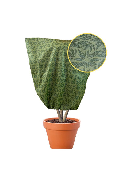 OEM Jarden Set de 2 huse anti-îngheț pentru plante, 120x120cm, 60g/m2, cu fer...