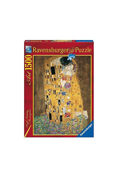 RAVENSBURGER Puzzle: Art Collection - The Kiss, 1907-08 Klimt (1000 pcs) (120...