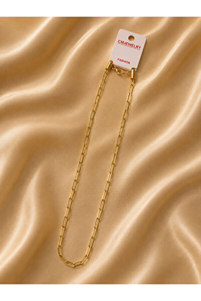 CM Jewelry Gold Ataç Zincir Kolye