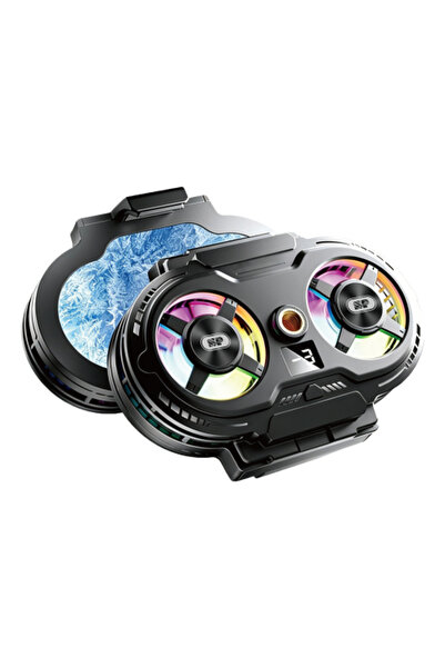 SP Dual Fans High Speed Cooling Strong Rgb Lighting Effect Mobile Phone Coole...