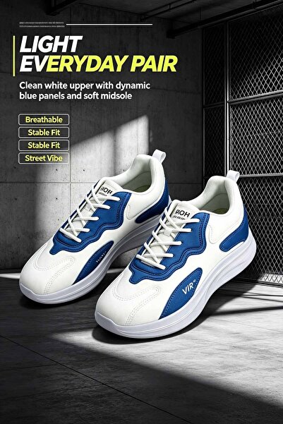 Al Masheel Store Saudi Locally‑Made Men Fashion Sneakers, Unique Breathable A...