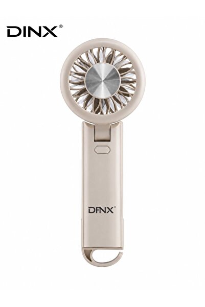 Dinx DX2651 مروحة كهربائية محمولة باليد قابلة لاعادة الشحن بمنفذ USB، مراوح ص...