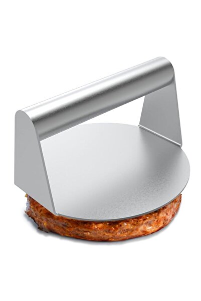 Generic Stainless Steel Smash Burger Press, 5.5 Inch Round, Non-Stick Smooth ...