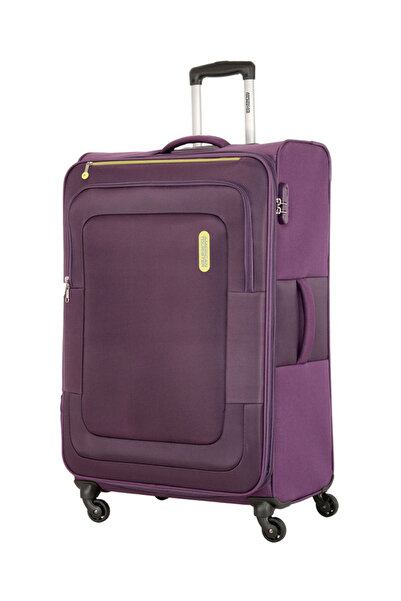 American Tourister DUNCAN+ Large Check-In Luggage, 83 cm – Purple