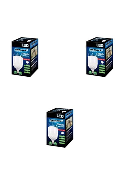 Generic Led Bulb, Non-Dimmable, 2700 Lumen, Day-Light White (6500), 30W, E27 ...