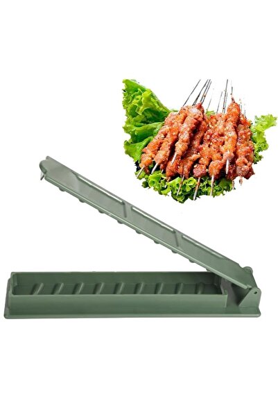 Generic SYOSI Kebab Maker Plastic Press | Manual Kabob Mould | Foldable Flat ...