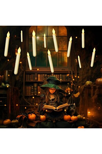 Generic Homemory 12PCS Battery Operated Flameless LED Taper Candles Lights, 0...