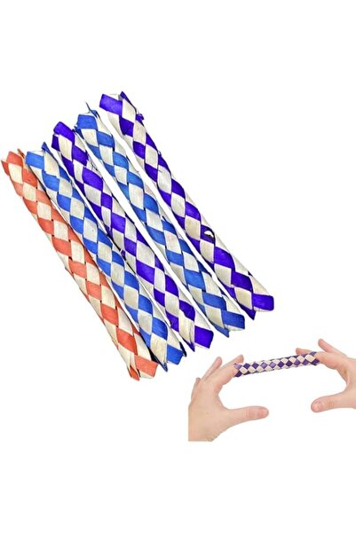 Generic 5 Pcs Classic Chinese Finger Traps Bamboo Birds Foraging Props Assort...
