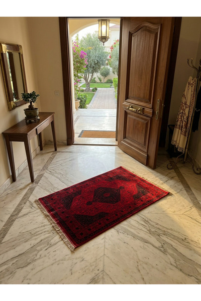 jeel alshabab Luxury Turkish Geometric Patterned Classic Runner Carpet Rug - ...