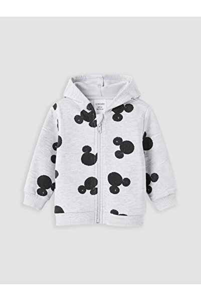 LC Waikiki Rmz Gi̇yi̇m Farkiyla Anime Character Printed Baby Boy Zipper Sweat...